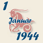 Steinbock, 1. Januar 1944.  