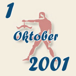 Waage, 1. Oktober 2001.  