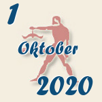 Waage, 1. Oktober 2020.  