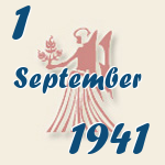 Jungfrau, 1. September 1941.  