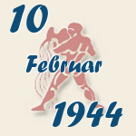 Aquarius, 10. Februar 1944.  
