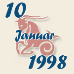 Steinbock, 10. Januar 1998.  