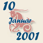 Steinbock, 10. Januar 2001.  