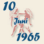 Gemini, 10. Juni 1965.  