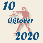 Waage, 10. Oktober 2020.  
