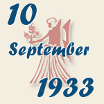 Jungfrau, 10. September 1933.  