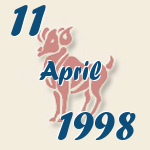 Widder, 11. April 1998.  
