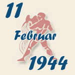 Aquarius, 11. Februar 1944.  