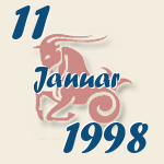 Steinbock, 11. Januar 1998.  