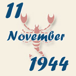 Skorpion, 11. November 1944.  