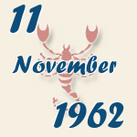 Skorpion, 11. November 1962.  