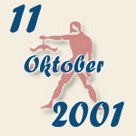 Waage, 11. Oktober 2001.  