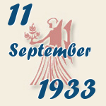 Jungfrau, 11. September 1933.  