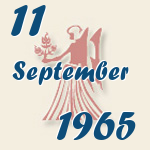 Jungfrau, 11. September 1965.  