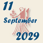Jungfrau, 11. September 2029.  