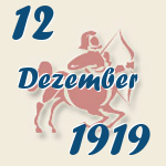 Schütze, 12. Dezember 1919.  