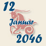 Steinbock, 12. Januar 2046.  
