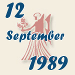 Jungfrau, 12. September 1989.  