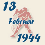 Aquarius, 13. Februar 1944.  