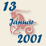 Steinbock, 13. Januar 2001.  