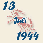 Krebs, 13. Juli 1944.  