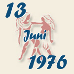 Gemini, 13. Juni 1976.  