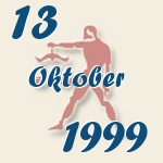 Waage, 13. Oktober 1999.  
