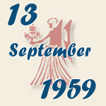 Jungfrau, 13. September 1959.  