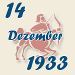 Schütze, 14. Dezember 1933.  