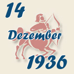 Schütze, 14. Dezember 1936.  