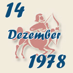 Schütze, 14. Dezember 1978.  