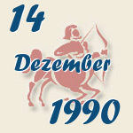 Schütze, 14. Dezember 1990.  