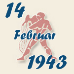 Aquarius, 14. Februar 1943.  