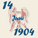 Gemini, 14. Juni 1904.  
