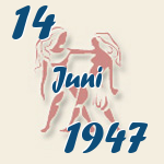 Gemini, 14. Juni 1947.  