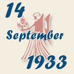 Jungfrau, 14. September 1933.  