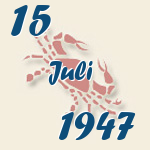 Krebs, 15. Juli 1947.  