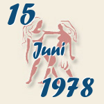 Gemini, 15. Juni 1978.  
