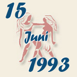 Gemini, 15. Juni 1993.  