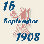 Jungfrau, 15. September 1908.  