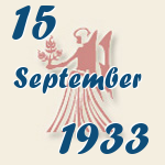 Jungfrau, 15. September 1933.  