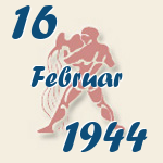 Aquarius, 16. Februar 1944.  