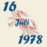Krebs, 16. Juli 1978.  