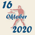 Waage, 16. Oktober 2020.  