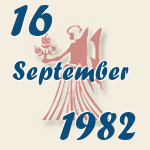 Jungfrau, 16. September 1982.  