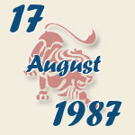 Leo, 17. August 1987.  