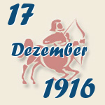 Schütze, 17. Dezember 1916.  