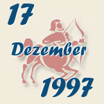 Schütze, 17. Dezember 1997.  