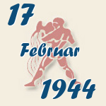 Aquarius, 17. Februar 1944.  