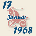 Steinbock, 17. Januar 1968.  